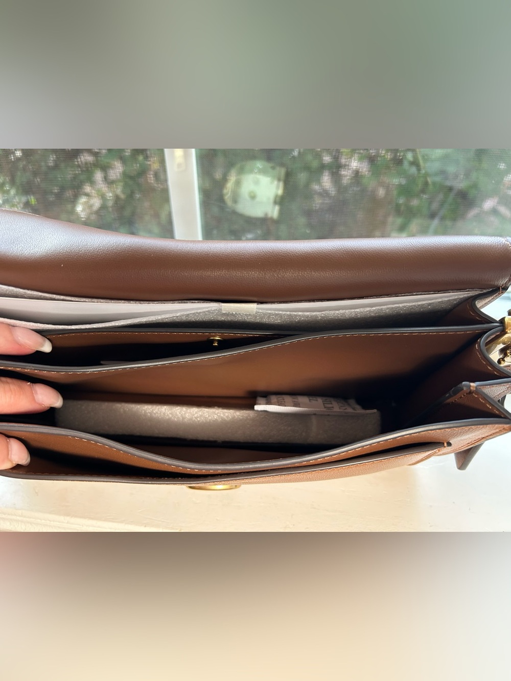 NWOT🌸COACH Tabby 26 Loved Leather Distressed Brown Shoulder Bag (Soft Tabby) - Picture 13 of 16
